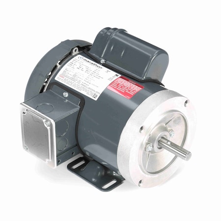 Leeson 0.33 Hp General Purpose Motor, 1 Phase, 1200 Rpm G576